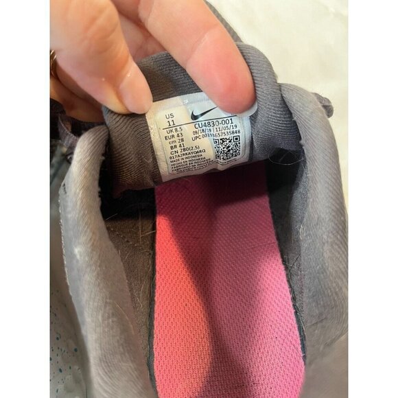 Nike Revolution 5 Women's Size 11 Grey Pink Blue Running Shoes Sneaker CU4830001 - Picture 9 of 12